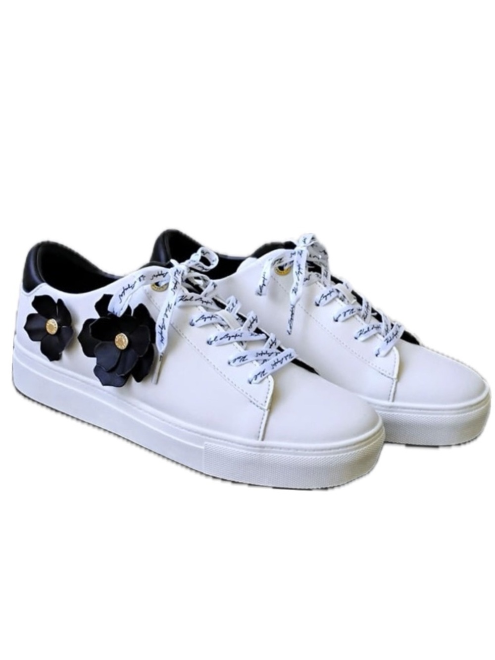 Karl Lagerfeld Paris Crete Lace-Up Sneaker- 9